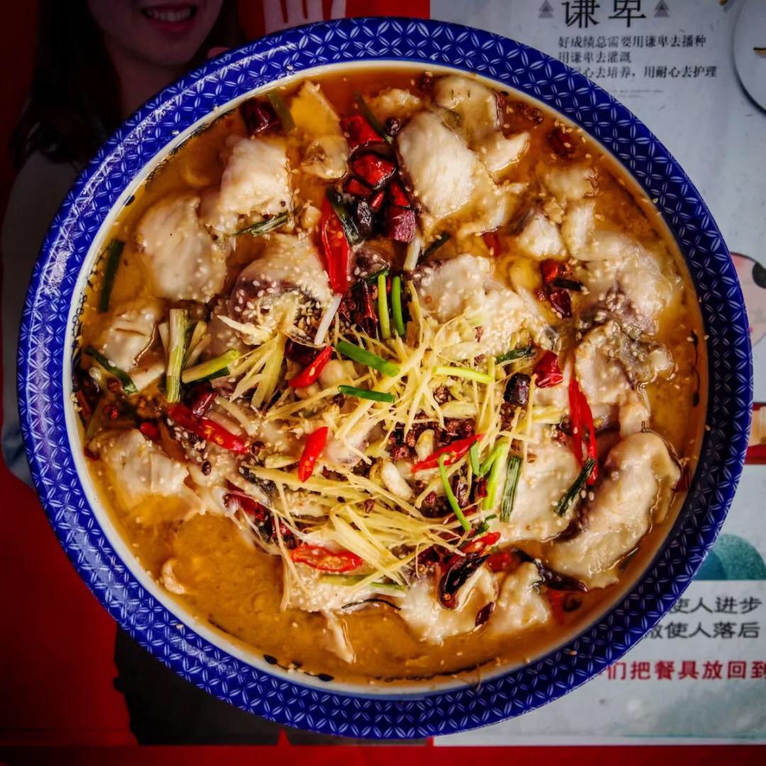 24日当天试吃的鱼宴菜品&nbsp;&nbsp;&nbsp;本文图均为 js33333线路登录宣传部 供图（除署名外）